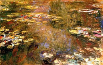 Claude Monet Werke - der Seerosenteich Claude Monet